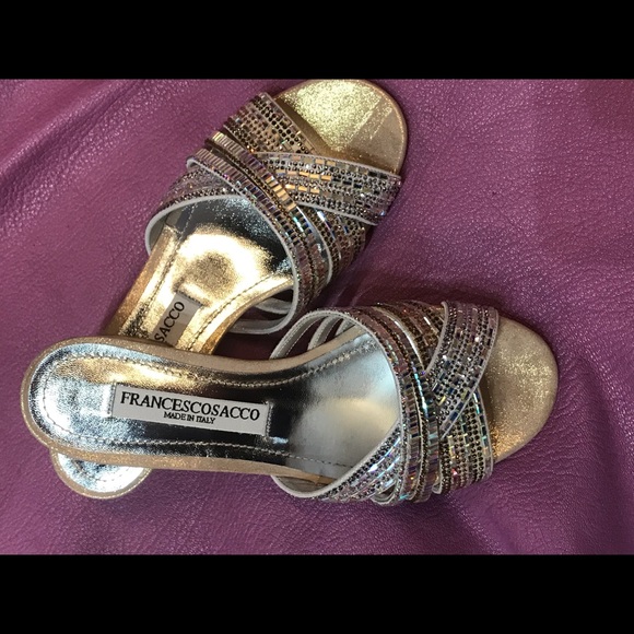 Low Swarovski crystal slide